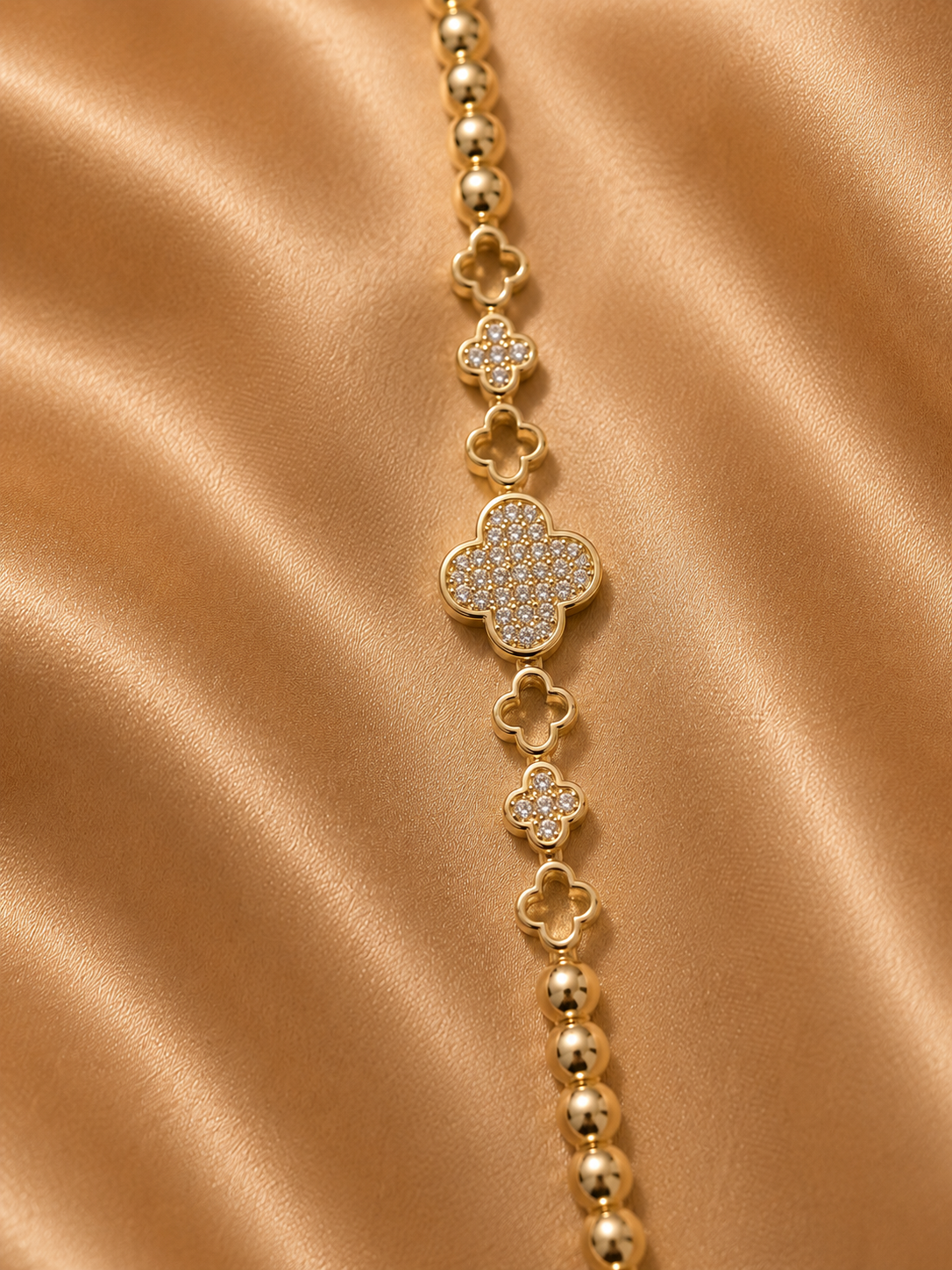 Bling Clover Bracelet