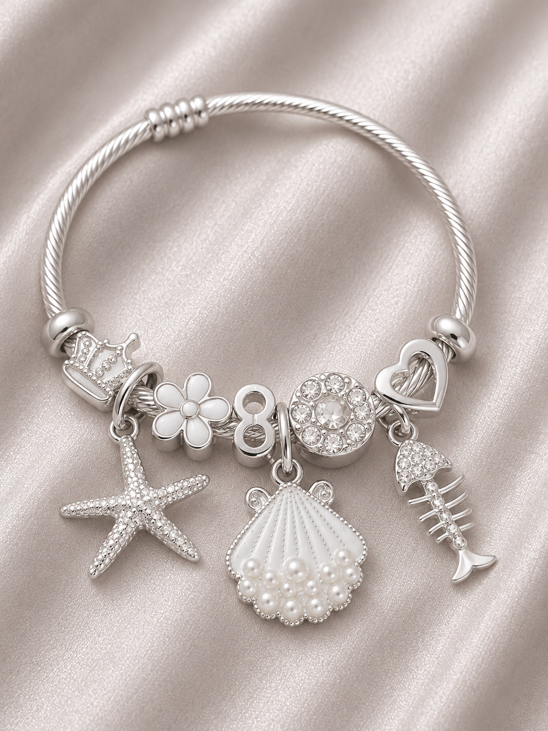 White Pearl Bracelet