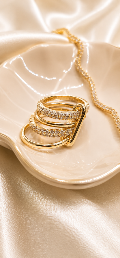 Rita Stacked Ring