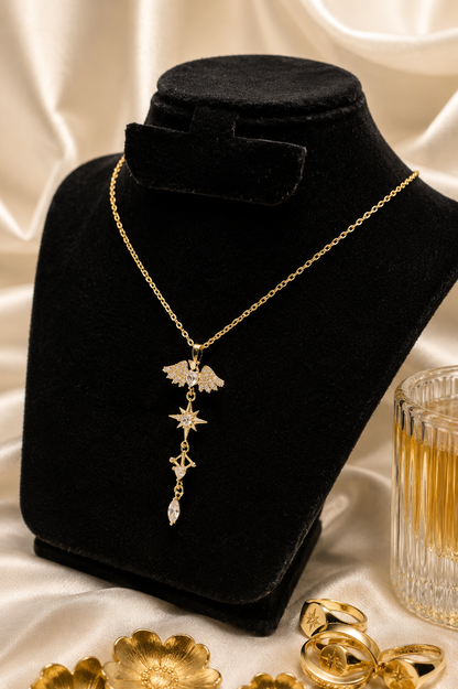 Angelic Savior Drop Necklace