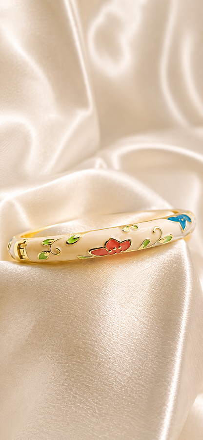 Aquatic Blush Bangle