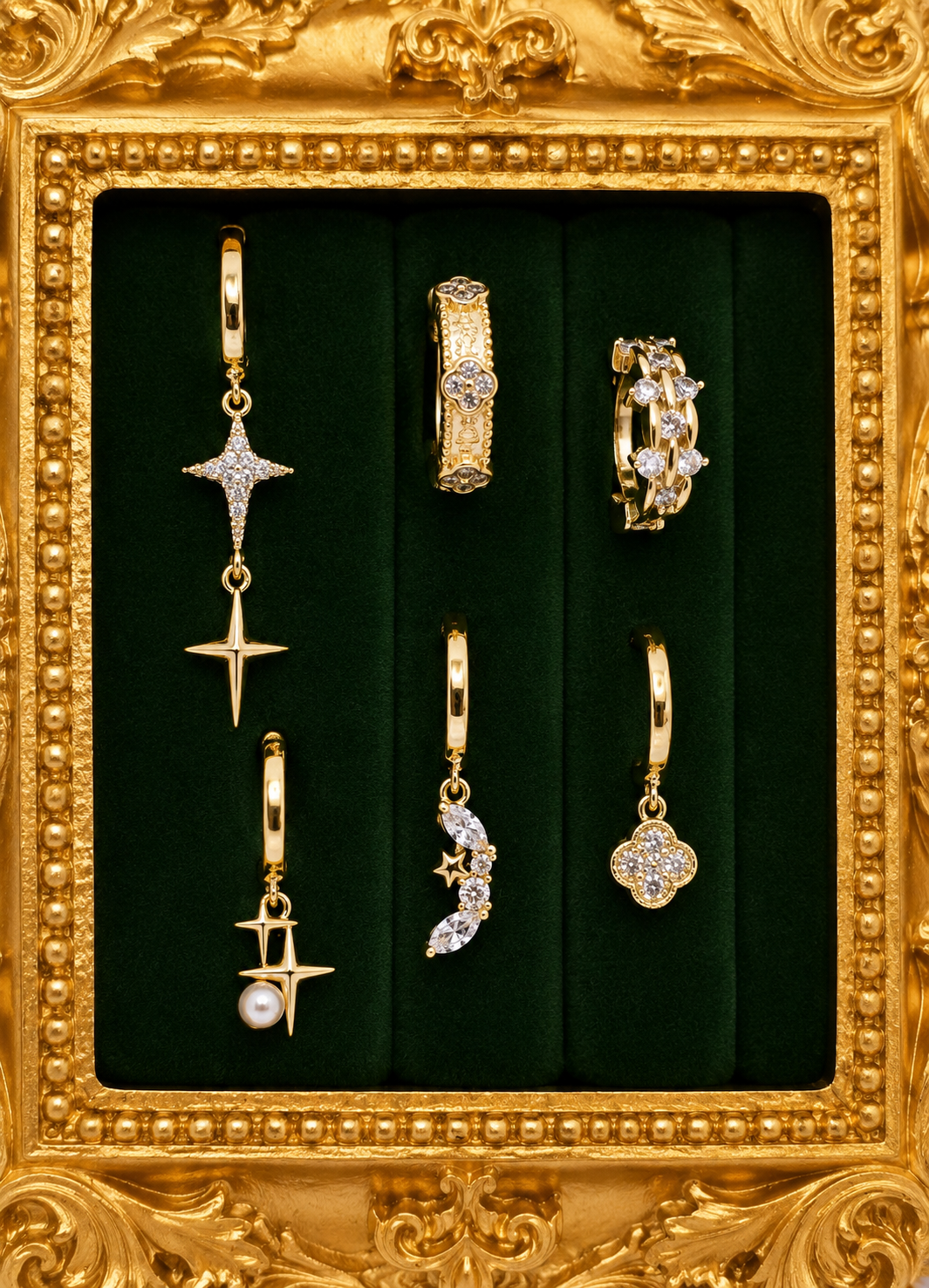 The Galaxy Earrings Set