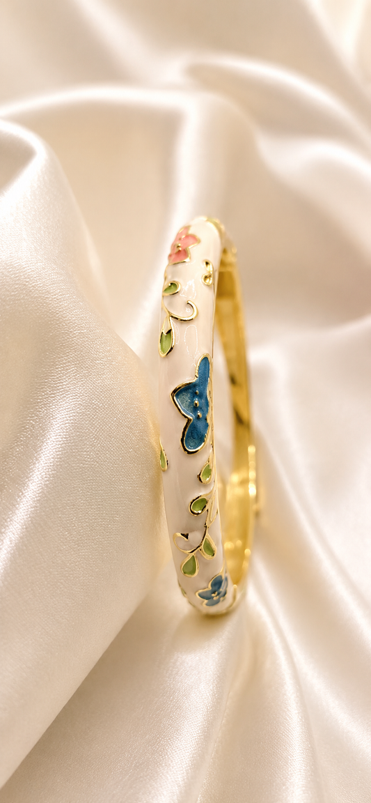 Aquatic Blush Bangle