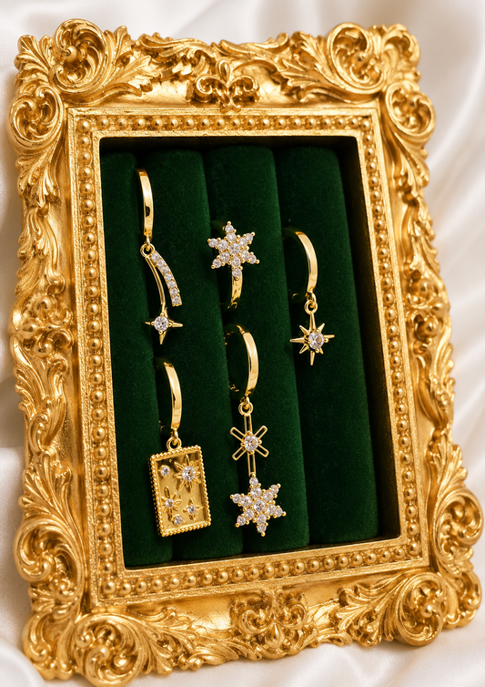 The Tarot Reader Earrings Set