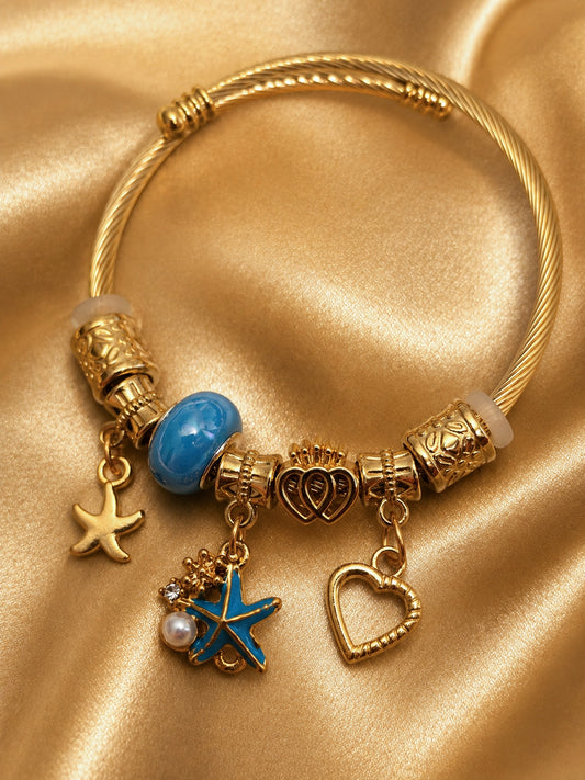 Blue Shell Bracelet