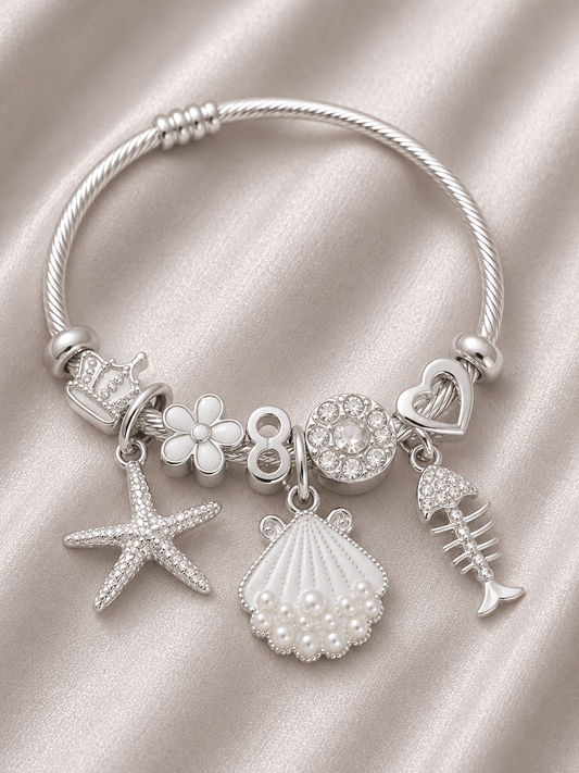 White Pearl Bracelet