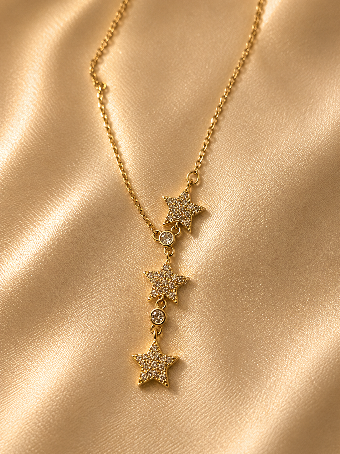 Twinkle Star Drop Necklace