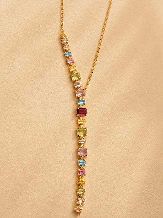 Crystal Candy Drop Necklace