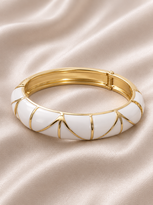 Royal White Bangle