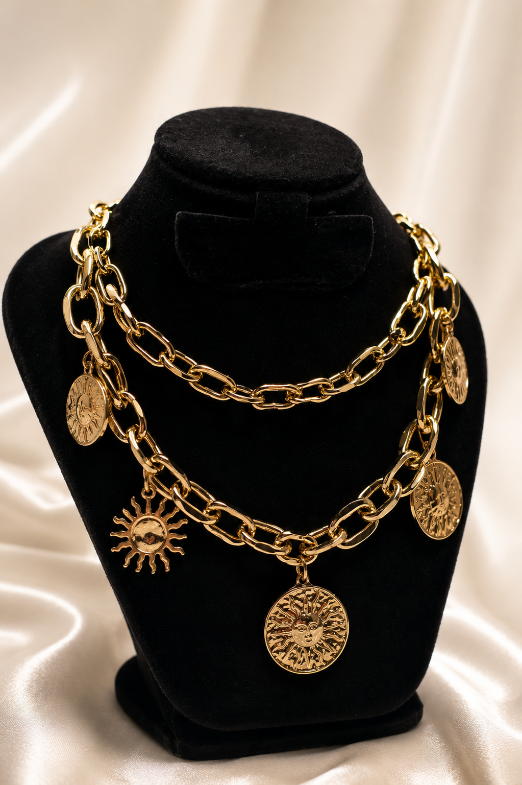 Sand Dollar Solar Necklace
