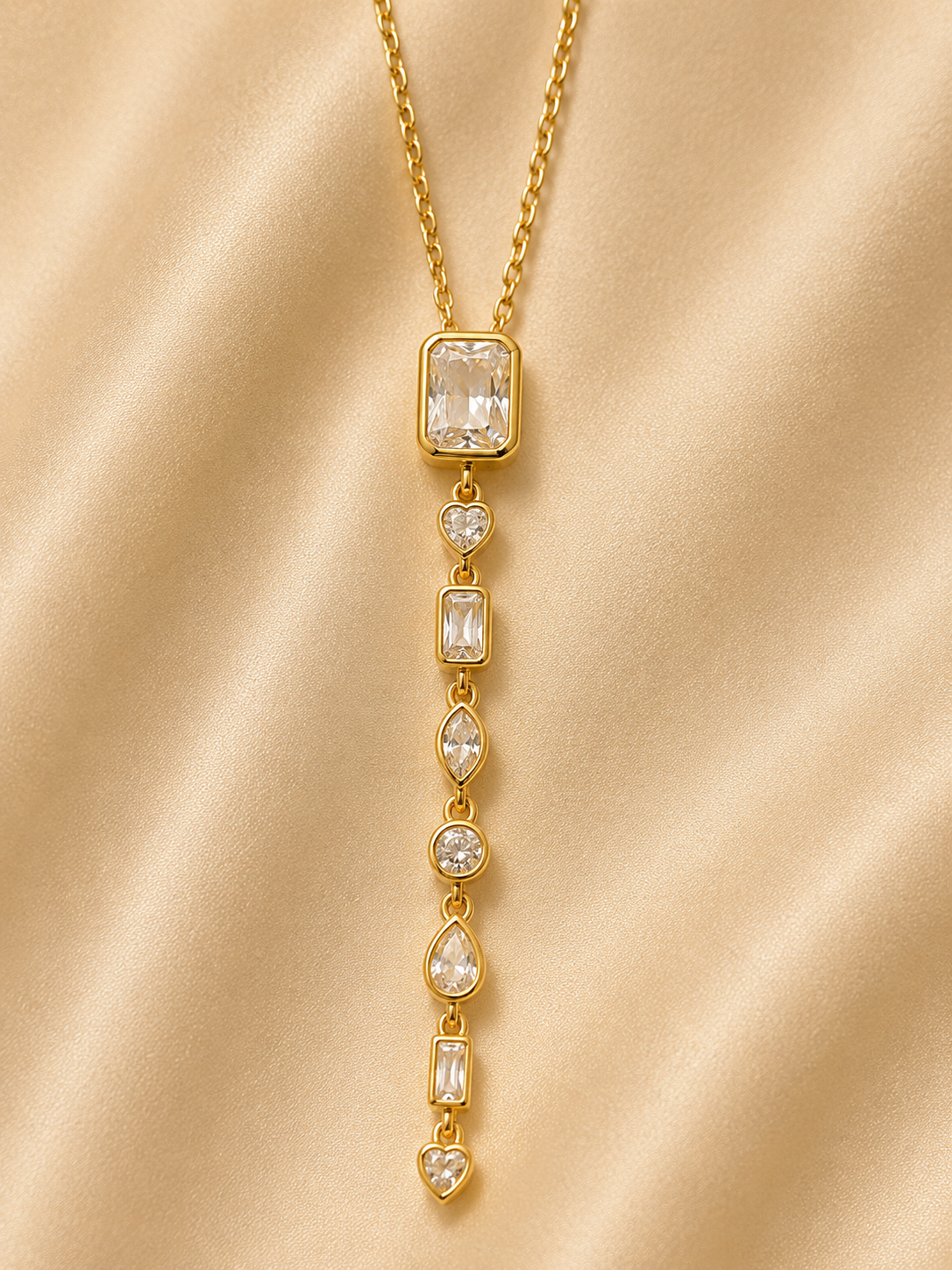 Diamond Drop Necklace