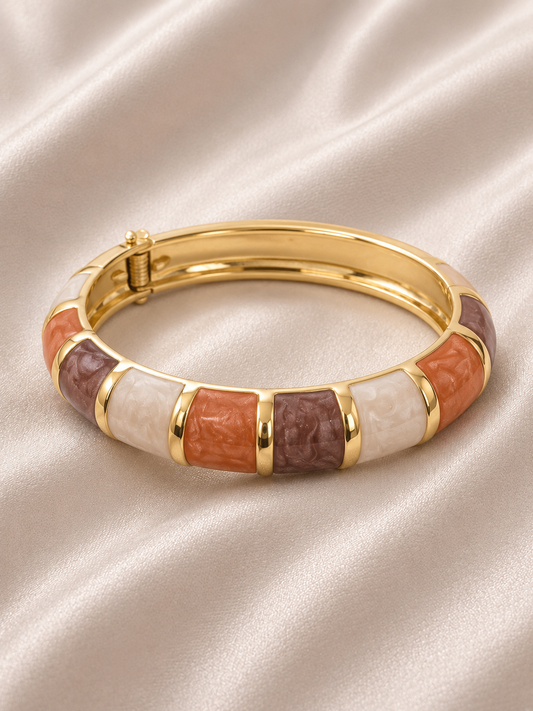Royal Salmon Bangle