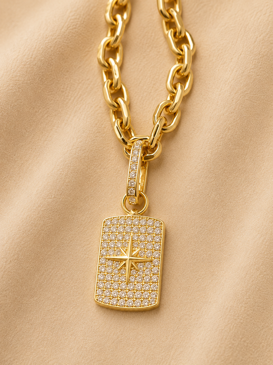Bling Star Chain Necklace