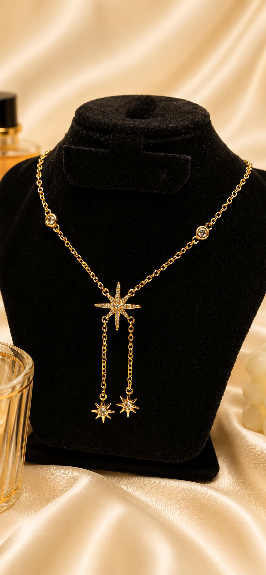 Wishing Star Drop Necklace