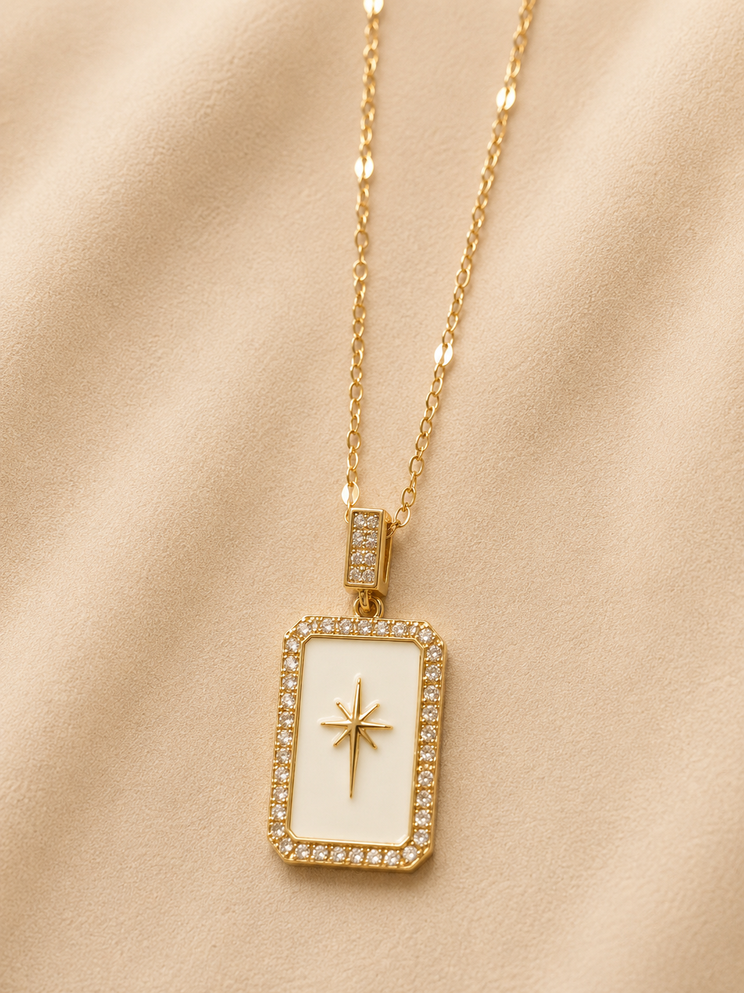White Star Necklace