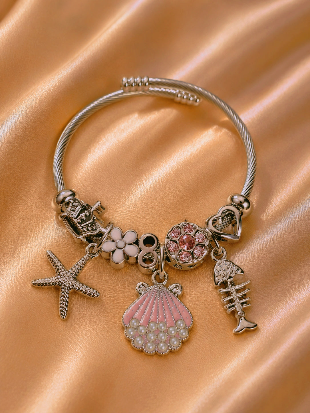 Pink Pearl Bracelet
